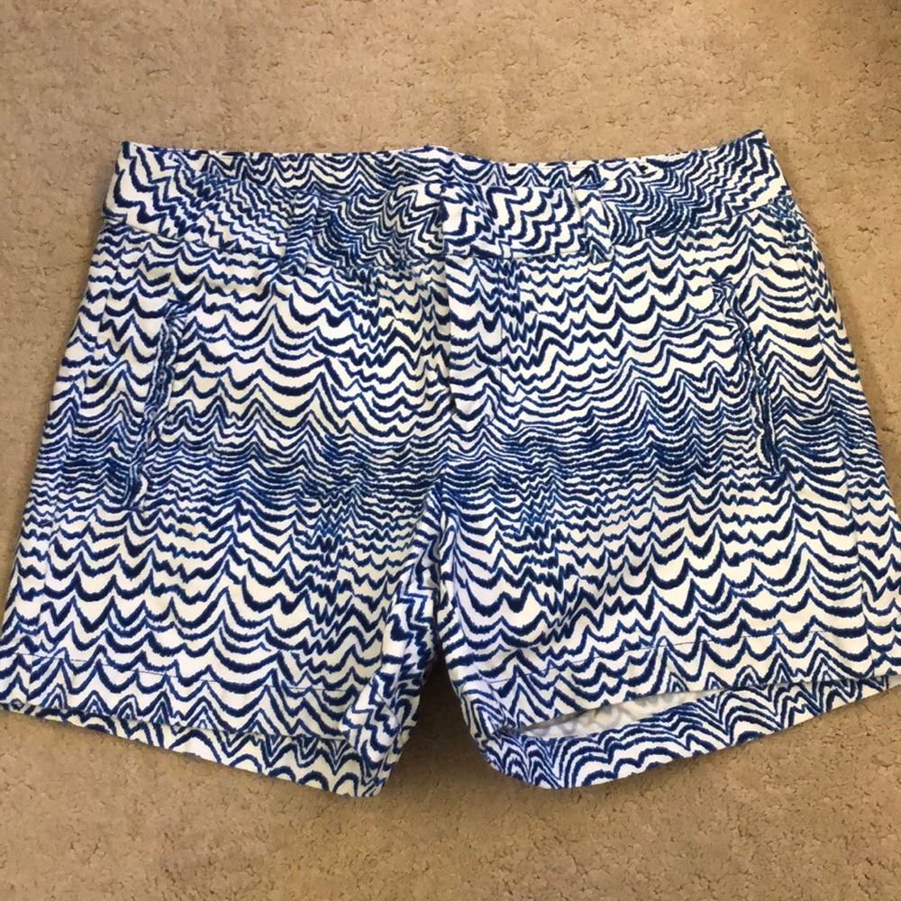 Blue shorts